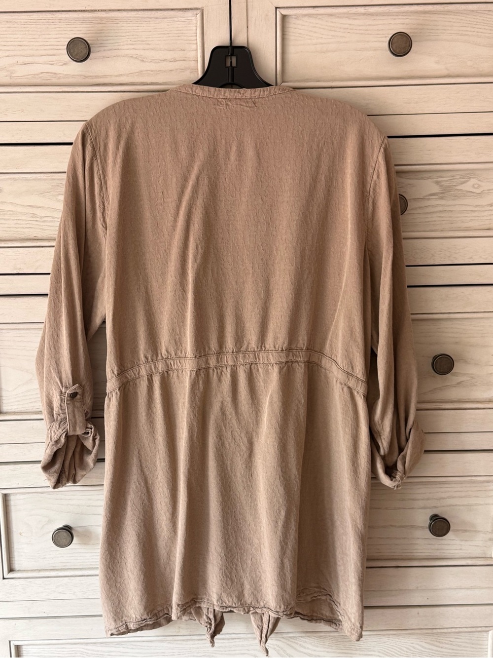 Maurice Open Front lightweight duster Jacket - Picture 3 of 5
